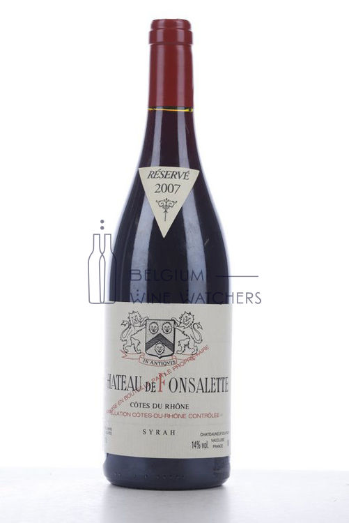 Picture of 2007 CHATEAU DE FONSALETTE SYRAH